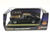 Pioneer 1968 Mustang Fastback GT ‘Route 66’ (Black/Gold) Limited Edition Slot Car