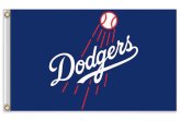 Dodgers Triple Threat Flag