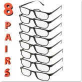 ClearView Readers Set - Stylish Unisex Frames for Comfortable Reading