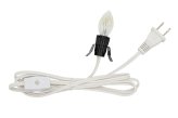 White Cord and Bulb Set