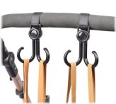 Rotating Dual Hook Stroller Hangers