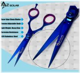 Precision Cut Steel Blue Shears