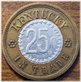 Golden Gate Saloon Quarter Token