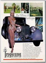 Vintage Las Vegas Glamour Print Ad