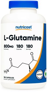 PureGlut 800 - Premium L-Glutamine Capsules for Optimal Health