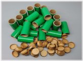 Green Fireworks Tube and Plug Set