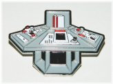 1982 Tardis Console Cloisonne Pin - A Vintage Doctor Who Collectible for Die-Hard Fans