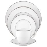 Elegant Platinum Continental Dining Set