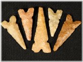 Triple Notch Tidikelt Arrowheads Collection