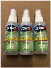 Triple Pack ZORBX Unscented Odor Remover