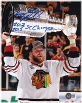 Bryan Bickell 2013-2015 Stanley Cup Champions Photo