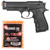 Beretta M9 Spring Airsoft Pistol Kit with 1,000 BBs