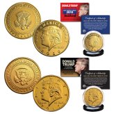 Presidential Commemorative Gold Clad Coin Set