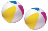 Glossy Panel Classic Inflatable Beach Game Ball