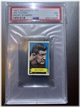 Legends of the Game Trading Card: Jim Thorpe 1937 Kellogg's Pep Panel PSA 3