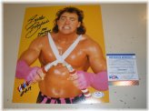 Vintage Wrestling Memorabilia: Brutus The Barber Beefcake Autographed Photo