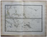 Island Treasures: A Vintage Hand-Colored Map of Polynesia and Hawaii (c. 1830's)