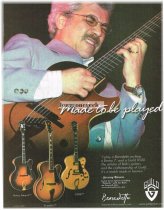 Bruno's Vintage Gem: 2003 GUILD Benedetto Archtop Electric Guitar Ad