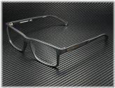 Sleek Black Rubber Eyeglasses by Emporio Armani