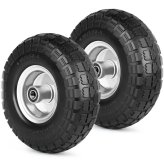 Rubber-Treaded Axle Wheels