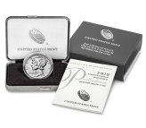 Palladium Eagle Reverse Proof 1 oz Coin (2019-W)