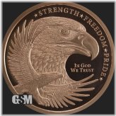 Copper Double Eagle Round