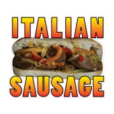 Rustic Italian Sausage Eatery Decals