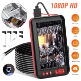 HD Inspection Snake Camera with 4.3" Screen and 8mm Diameter