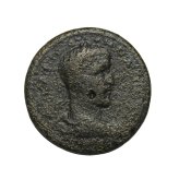 Maximinus I Thrax Ancient Roman Bronze Coin from Pamphylia Side