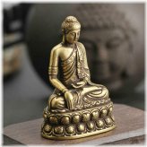 Majestic Sakyamuni Buddha Bronze Statue