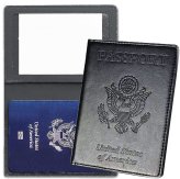 Vaccination-Ready Leather Travel Wallet