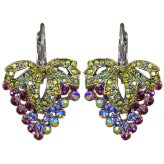 Whimsical Vineyard Goddess Leverback Earrings