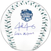 Rangers Rookie All-Star Autographed Baseball by Josh Jung (2023)