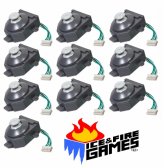 Precision Control Set for Nintendo 64: Lot of 10 New Gamecube-Style Joysticks