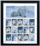 Arctic Animals Stamp Collection