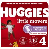 Little Movers Size 4 - 140ct