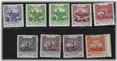Jordan Palestine 1953 Aid Stamps Overprinted Postage Complete Set SG 387-394
