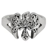 Mystic Silver Raven Toe Ring