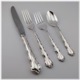 Tara Sterling Silver 4 Piece Place Setting - No Monograms