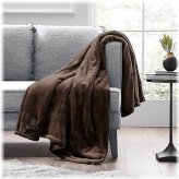 Deep Brown Cozy Comfort Throw