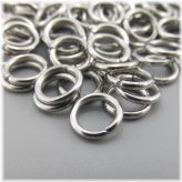 Stainless Steel 13mm Jump Rings - Pack of 10/20/50 (12 Gauge)