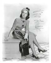 Viveca Lindfors Signed 8x10 Photo with PSA DNA Authentication