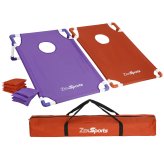 Foldable Bean Bag Toss Game with 8 Cornhole Bags