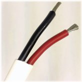 Marine-Grade Tinned Copper Flat Wire - Black/Red