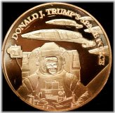 Space Force Commemorative Copper Round