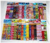 Character Pencil Pack - Bulk Set of 180 for School and Parties