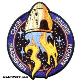 ISS Crew-3 Mission Patch by AB Emblem