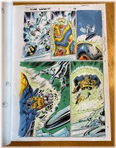 Surfer's Spectacular Showdown: Original Color Guide Artwork