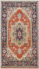 Heriz Serapi Geometric Wool Rug