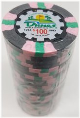 Dunes Commemorative Clay Poker Chips